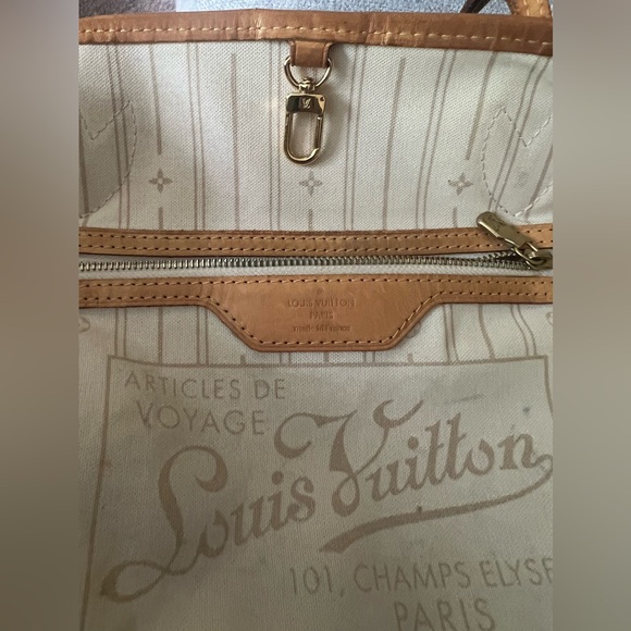 Louis Vuitton Neverfull PM bundle! Damier Azur - Picture 12 of 14